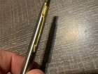 Very Rare Vintage Parker Gold Arrow Silver Mechanical Pencil Made In Uk