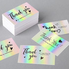 Thank You Cards Small Business  100 Pcs 5 Styles Thank You Cards For Retail S   