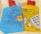 Trader Joe   s 2-pack Breakfast   Sardines Reusable Tote Bag New -free Shipping-