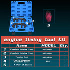 Camshaft Holding   Timing Tool Kit For Ford 3 5l 3 7l Ecoboost  W  Case   Gloves