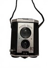 Vintage Eastman Kodak Brownie Reflex Synchro Model Camera W  Original Box