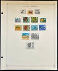 Southern Rhodesia Stamp Collection Pages Mint   Used 1943-1964 Zayix