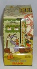 Marx Walt Disney Donald Duck Bank Tin Toy 1950s