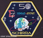 Sigma 7- 50th Anniversary - Wally Schirra - Original Tim Gagnon Nasa Space Patch