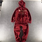 True Religion Tracksuit Kids Size 5 6 Red Good World Tour Hoodie Sweatpants Set