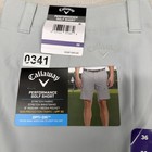 Callaway Men s Opti-dri Moisture Wicking Stretch Short  Pearl Grey  36