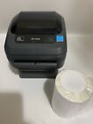 Zebra Zp450 Thermal Label Printer W Free Labels   Cable Refurbished