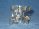 Vintage Harrison Bb Clarinet Ligature - Original  Not Re-make  - Silver Plated