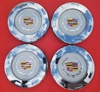 4 Pc 2008-14 Wheel Center Cap Aftermarket For Cadillac Escalade Color Crest 22 
