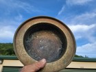 Fine Antique Unusual Chinese Bronze Censer Bowl Engraved 18th 19th Century