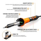 Heavy Duty Precision Soldering Micro Pen Kit Electrical Welding Repair Tool Set
