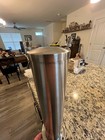 Draft Beer Kegerator Tower Stainless Steel Double Beer Tap Faucet For Home Bar B
