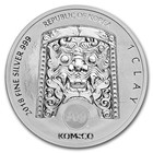 2018 South Korean Zi sin Canis 1 Oz Silver Coin Bu