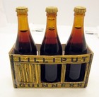 Vintage Lilliput Guinness 3 Pack Of Bottles With Crate
