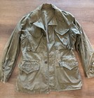 Vtg 40s Ww2 M-1943 M43 Field Jacket Coat 36r Us Army Military Usgi Olive Green