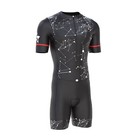 Men Triathlon Trisuit Cycling Running Swimming Jumpsuit Tri Skinsuit Gel Padded