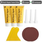 Drywall Repair Kit  3 Pcs Wall Spackle Repair Paste 120g Each   Drywall Patch
