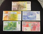 190 Gulden Netherland Banknote   Pre-europe Currency Money 1968-1982