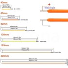 3v Flexible Led Filament Lamp 40-300mm For Edison Bulb Led Diode Lamp Part Decor