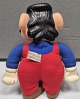Vintage Nintendo Super Mario Bros Plush Figure Doll 1989 Applause 12  No Hat