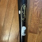 Ken Griffey  Jr  Silver Autograph Rawlings Louisville Slugger Bat Pro Model Blk