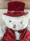 2003 Dandee White Teddy Bear Boy 20    Christmas Keepsake Memories Plush