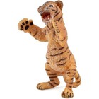 Standing Tiger Cub Figure - Animal Toy - Hand Painted - Collectible - Papo 50269