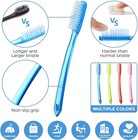 Extra Hard And Firm Toothbrush For Adults Bulk Huge Head Bristle Full Head Manua