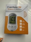 Caresens N Voice Blood Glucose Monitor  Kit New Sealed Strips Lancets Ex 4 2027