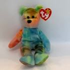 Ty Beanie Babies Garcia The Bear Tie Dye Plush 1995 Style 4051 Vintage Collect