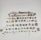 Massive Lapel Pins Lot All Untested