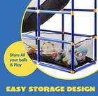 Arcade Basketball Game Set With 4 Balls And Hoop For Kids 3 To 12