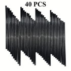 Mini Black Hot Glue Gun Sticks 40 Pcs 8  Long X 0 27  Diameter 