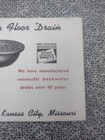 1930s 1940s Crampton Farley Mfg Co Kansas City Mo Ink Blotter Ephemera