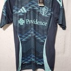 Seattle Sounders Fc Jersey Mens Small Blue Teal Mls Soccer Adidas Musovski 19