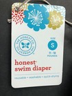 Nwt Honest Swim Diaper Blue Octopus Waterproof Baby Size Small   11-18 Lbs  