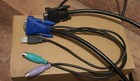 New Belkin 6ft 180cm Usb   Ps2 Mouse   Keyboard Kvm Switch Cable Kit