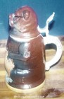Dog Mops Pug Stein Wearing Glasses 