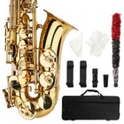         fast  Free Shipping          Pros   Beginners  Saxophone  case bag  gloves 