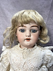 Antique Simon Halbig 1079 Dep German Bisque Head Doll 24  With Two Wigs