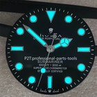 28 5mm Blue Luminous Watch Dial Suitable For R No Date Submariner 8215 Movement