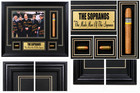 The Sopranos Framed Memorabilia Display     Signed Cast Photo  Cigar   Bullet
