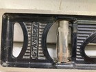Vtg  Stanley No  36 Heavy Metal Machinists Level 12  Custom Stainless Steel Box