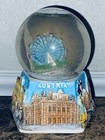Vienna Austria Porcelain Glitter Snow Globe City View Historical Landmarks New   