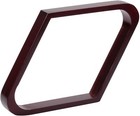 Gse Billiard 8-ball Triangle 9-ball Diamond Pool Ball Racks - Mahogany
