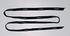       Authentic        Chanel Classic Ribbon  Black  White Logo  priced Per Yard
