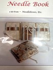 Needle Book Kit From Needleboxes Etc  - Includes Pre-cut Mat Board   Instruction