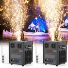 700w Cold Spark Machine Stage Effect Sparklers With Remote Flight Case Wedding