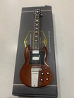 Gibson Mini Guitar Collectibles Set W  Tin Pins Keychain chain Vintage 1994