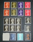 Gb Qeii Predecimal Definitive Blocks  Strips   Singles Margins Phosphor  Mnh